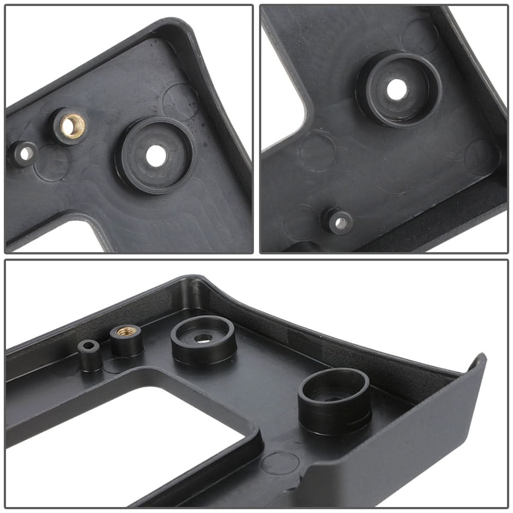 2019-2021 BMW 330i Front License Plate Mounting Bracket Black