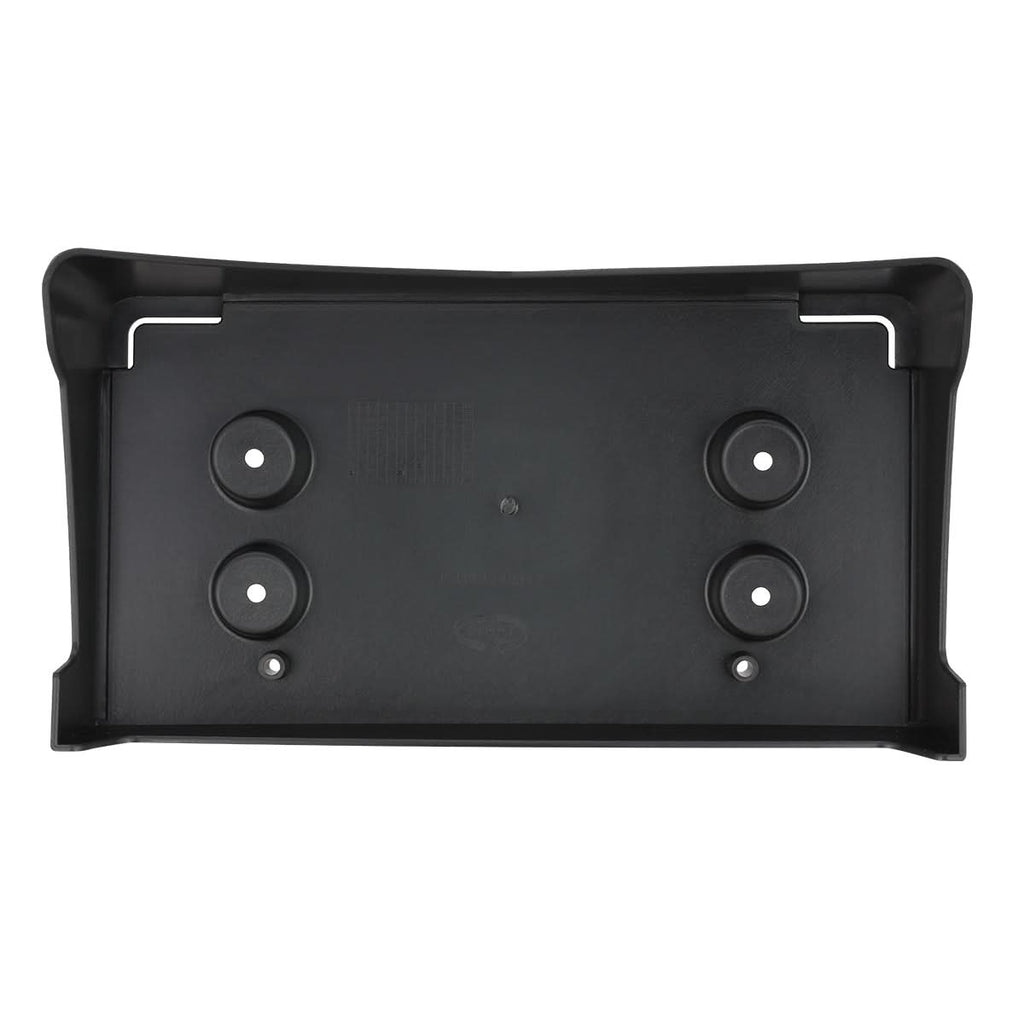 10-16 Cadillac SRX Front License Plate Mounting Bracket - Black