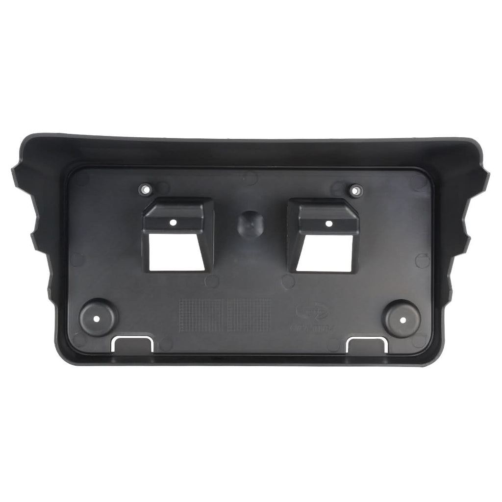 License Plate Mounting Bracket - Front - Black