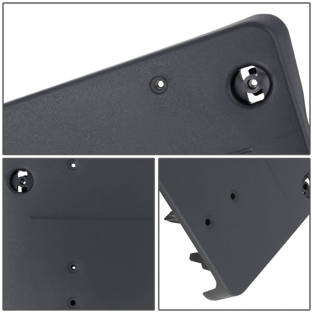 2018-2020 Mercedes GLA250 Front License Plate Mounting Bracket Black