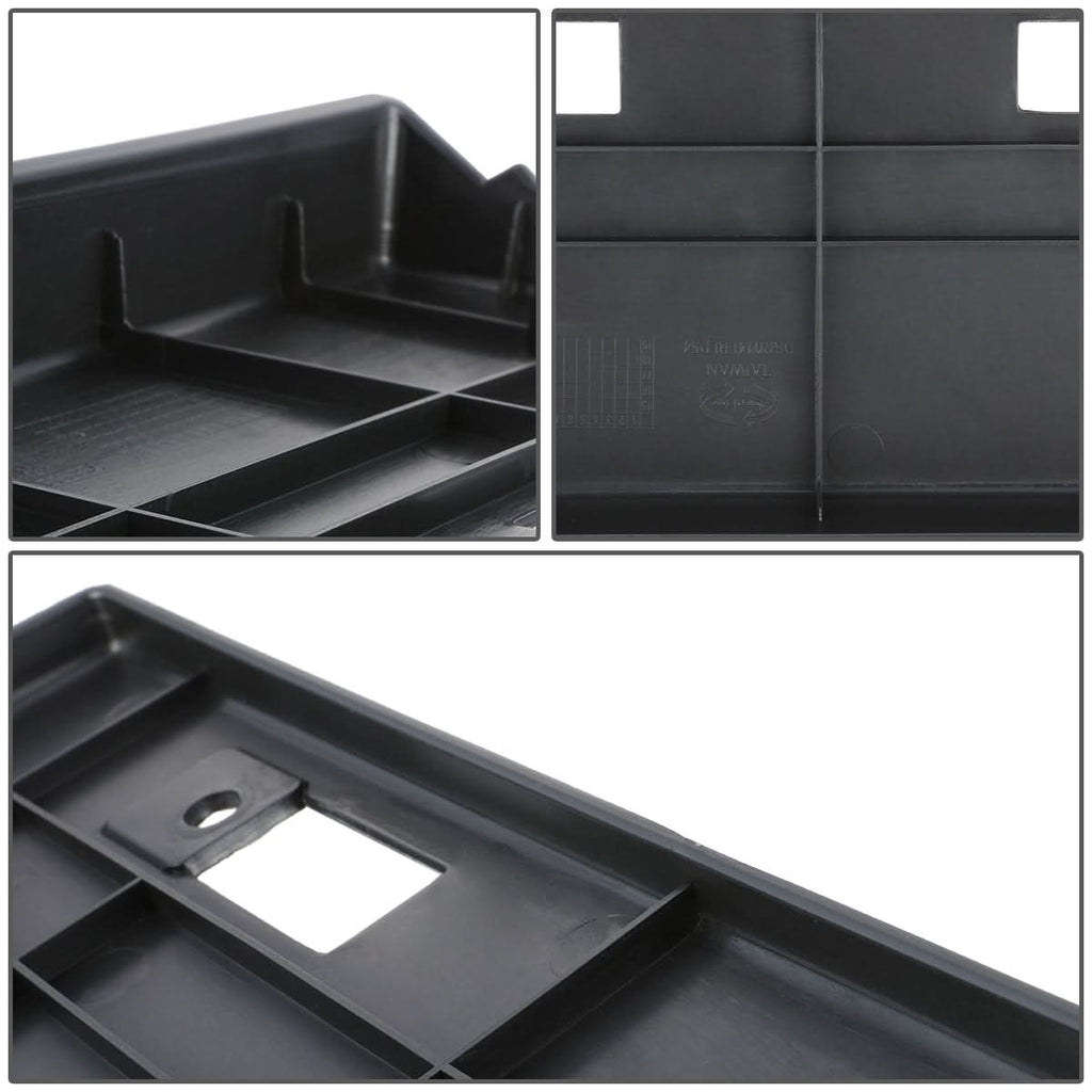 2014-2016 Nissan Rogue Front License Plate Mounting Bracket - Black