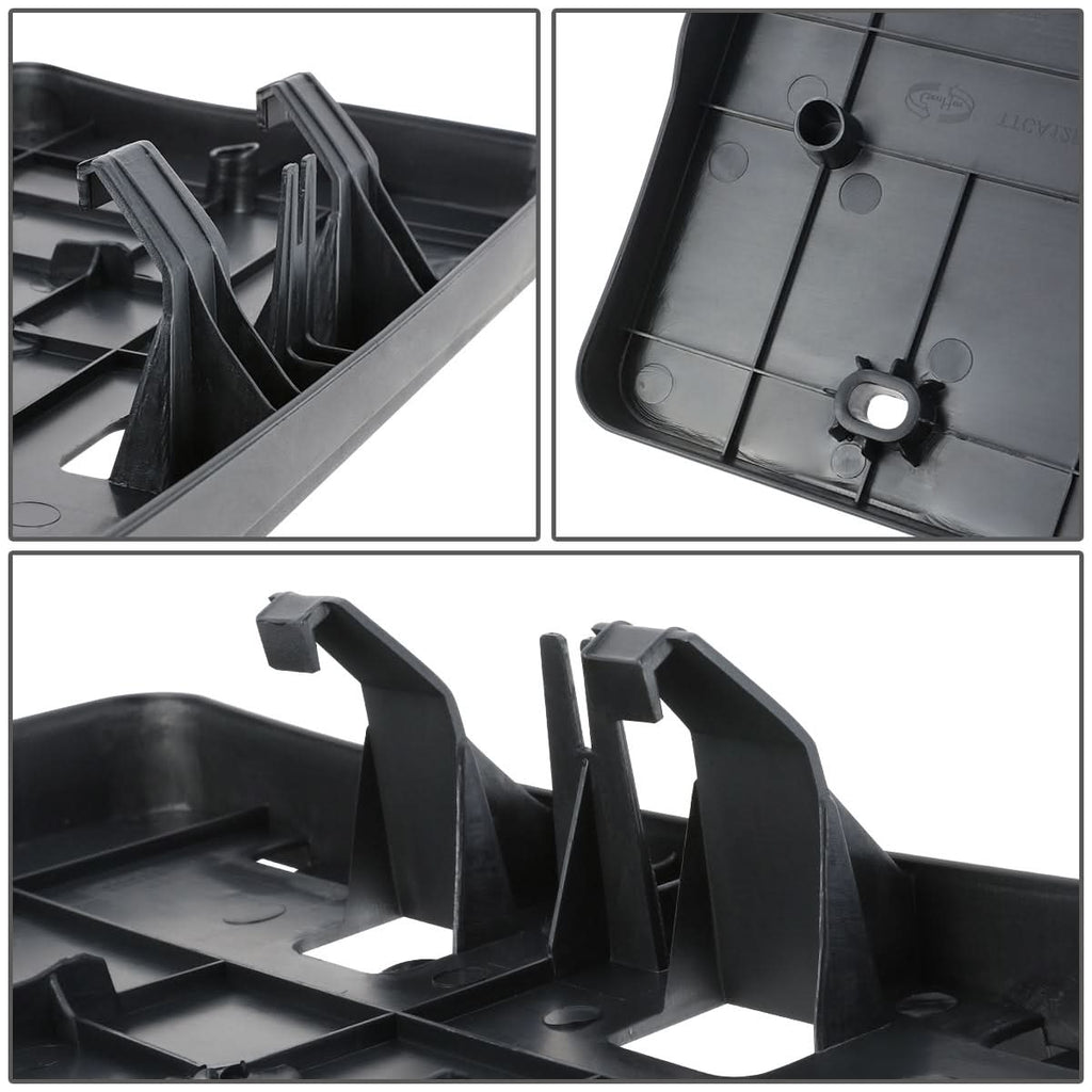 2012-2014 Toyota Camry Front License Plate Mounting Bracket Black
