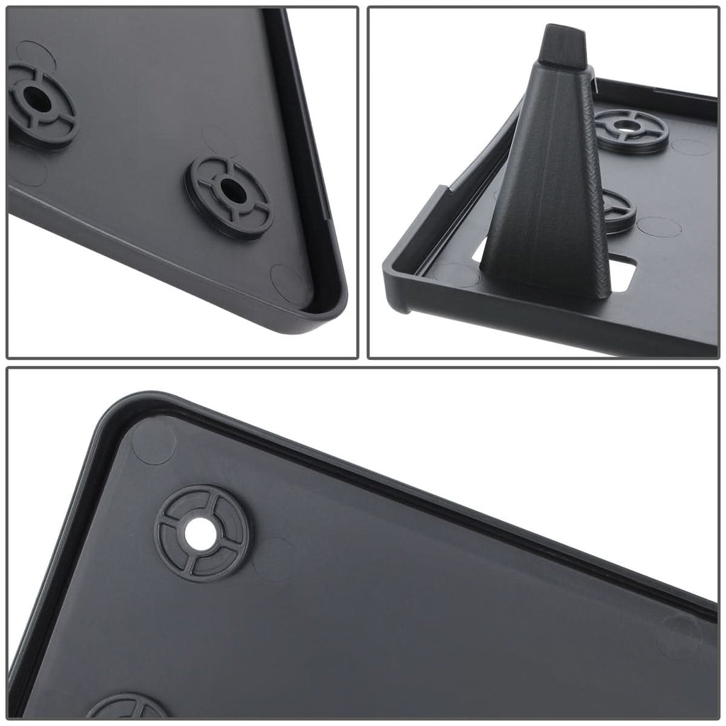 2013-2017 Volkswagen CC Front License Plate Mounting Bracket Black