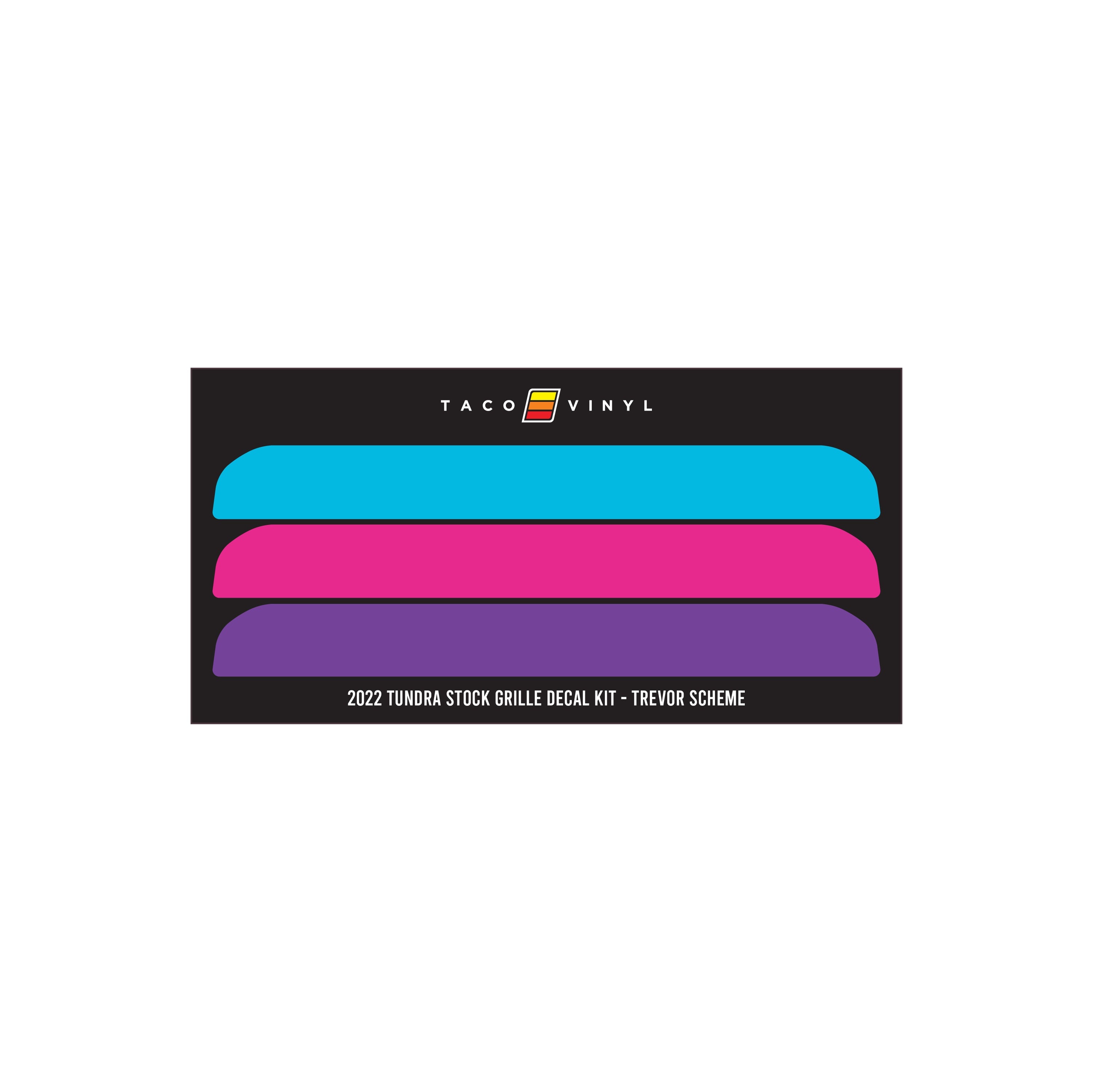 2022+ Tundra Offroad Grille Decal