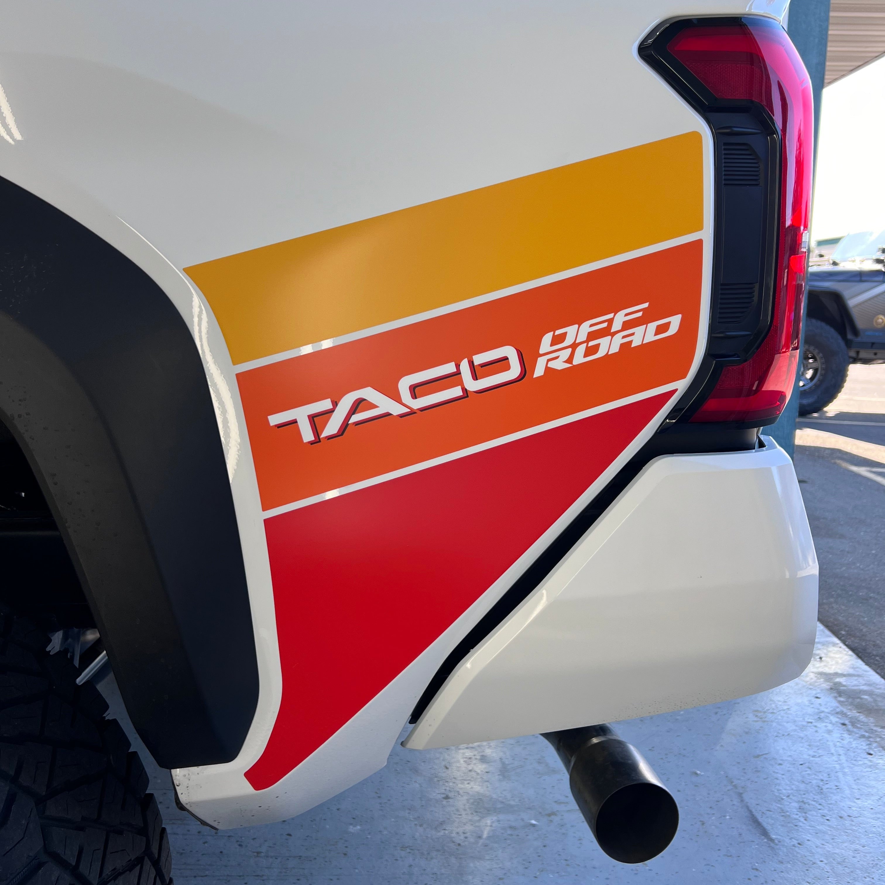 2024+ Tacoma Lower Bedside Decals