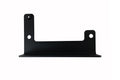 Fab Fours M3850-1 cruise-control sensor relocation bracket in textured black powder coat; sensor and bumper are separate items
