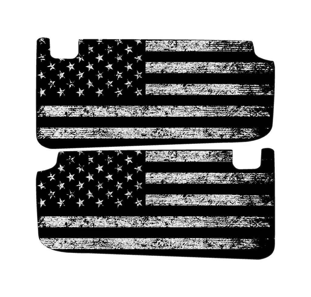 Freedom Series Sun Visor Overlays (Printed Series) - 2024+ Ranger Raptor (with Homelink)
