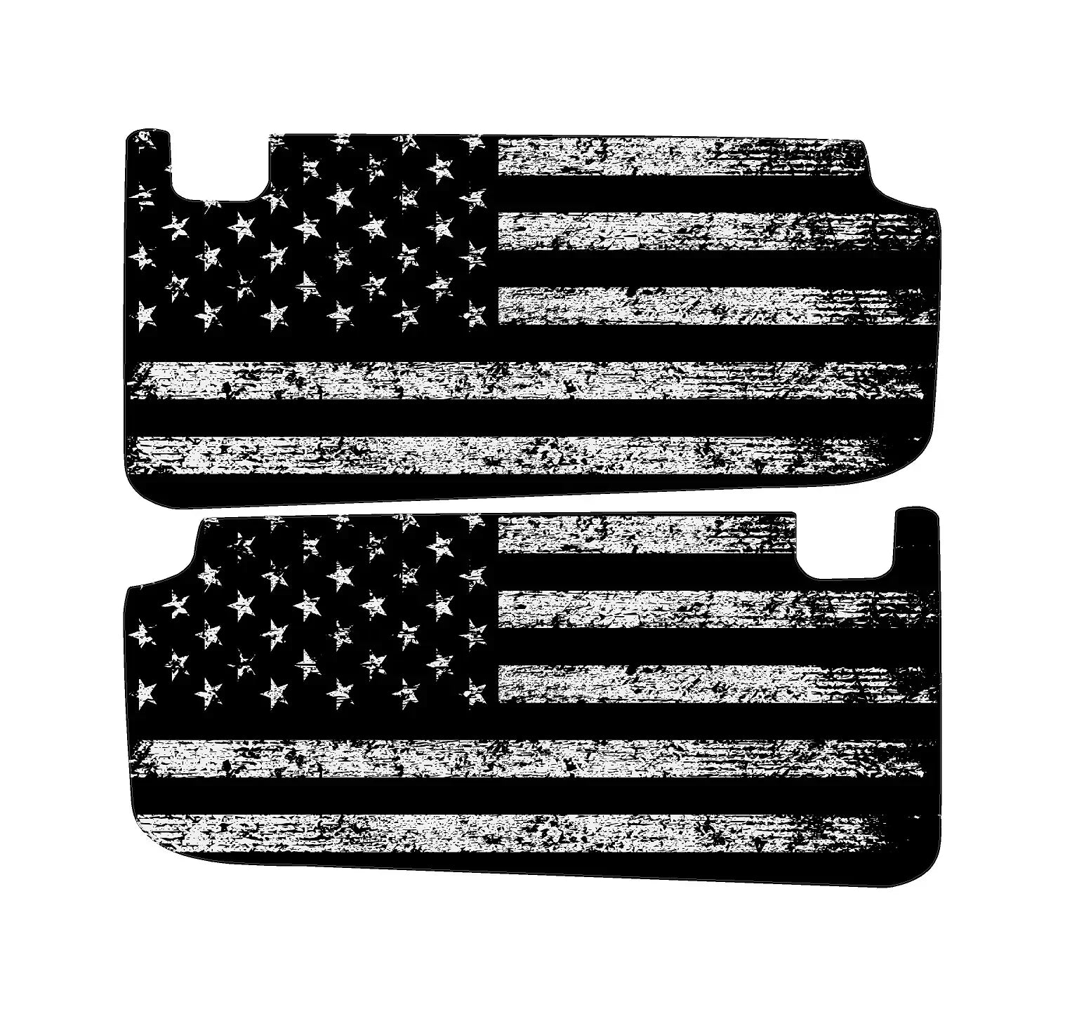 Freedom Series Sun Visor Overlays (Printed Series) - 2024+ Ranger Raptor (with Homelink)