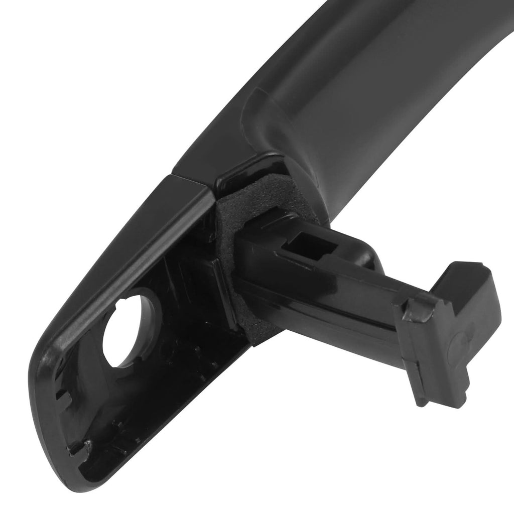 08-15 Nissan Rogue Front Left Door Pull Handle w/ Cover & Keyhole