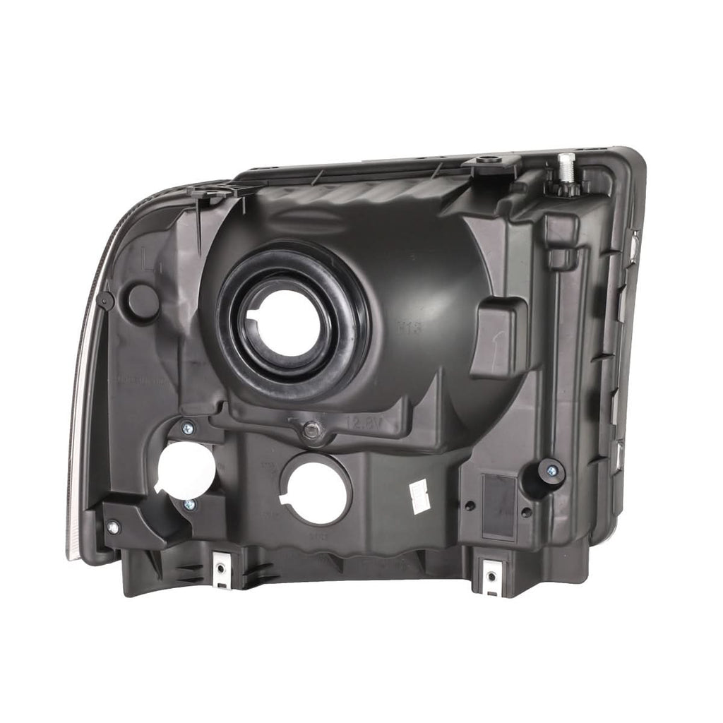 2005-2007 Ford F-250 F-350 F-450 F-550 OE Style Left Headlight Black