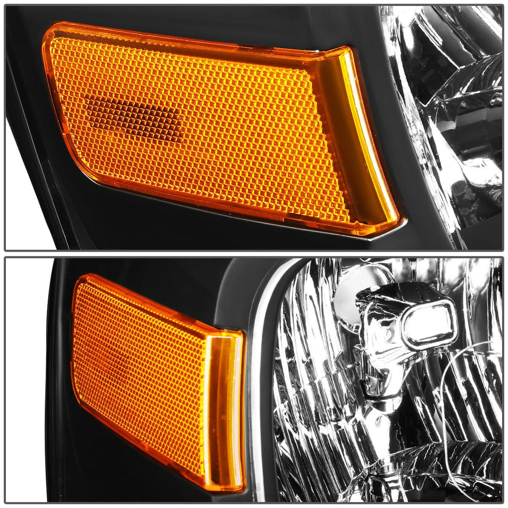 2007-2014 Ford Expedition OE Style Right Headlight - Black Housing
