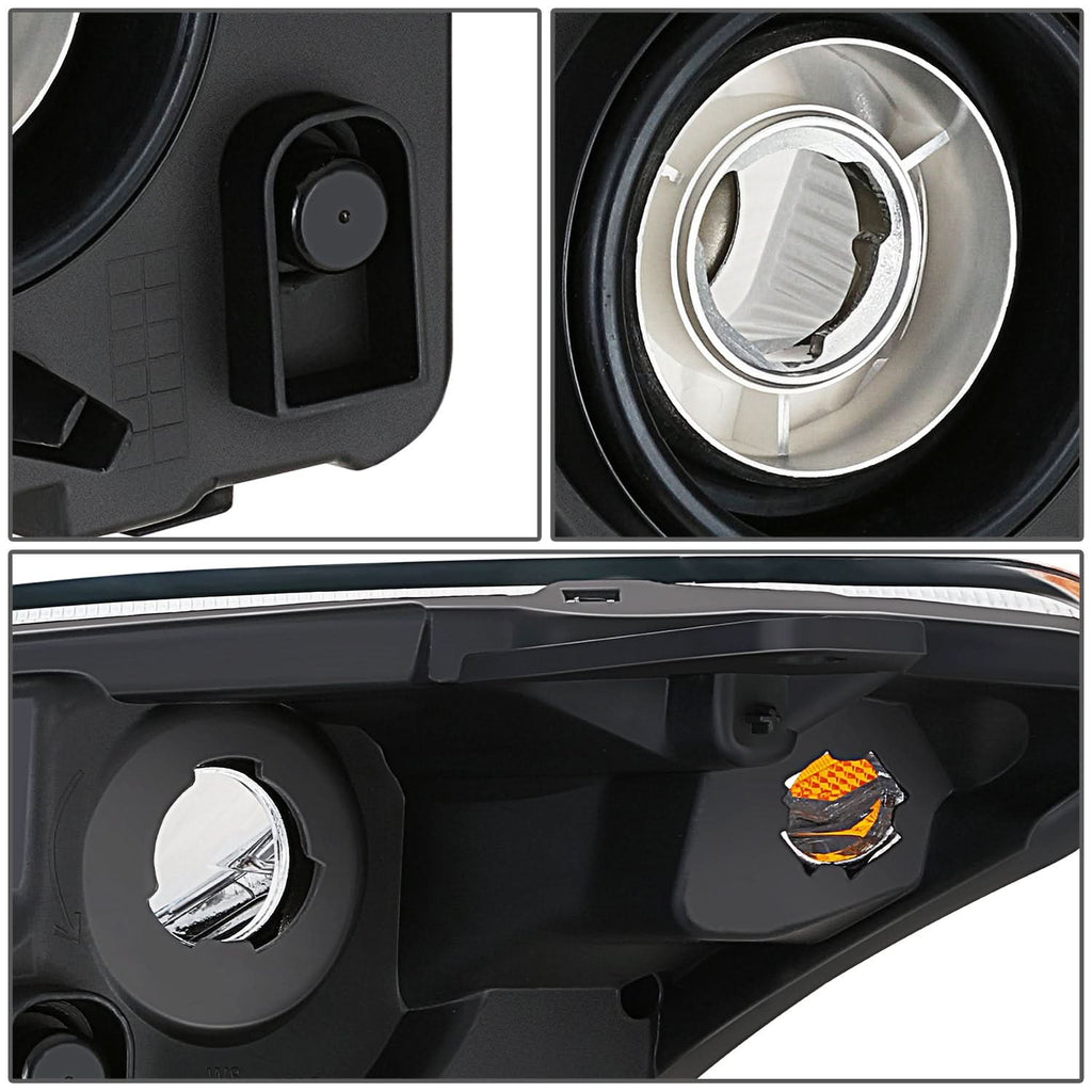10-12 Nissan Sentra OE Style Right Side Headlight - Black