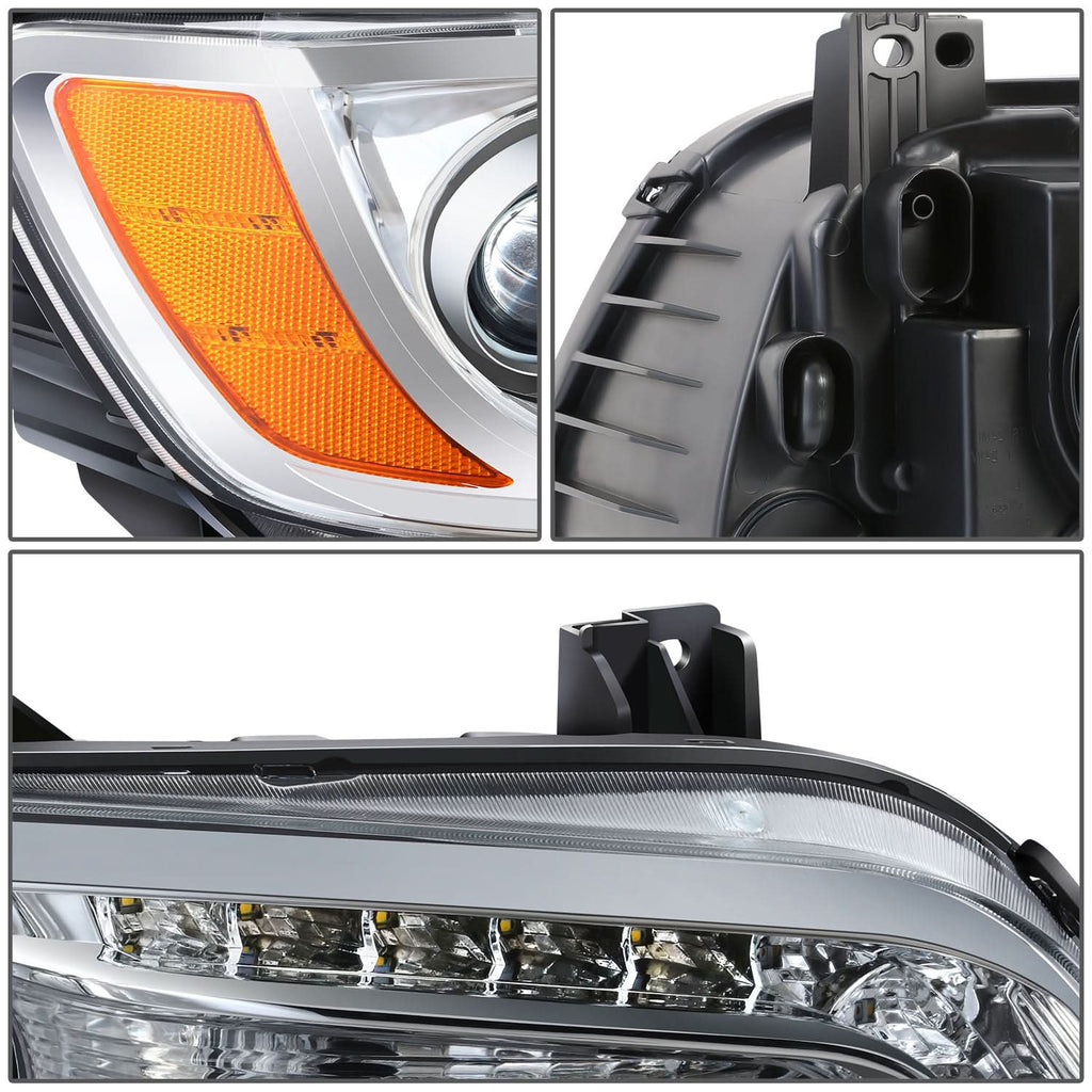 2011-2014 Chrysler 300C OE Style Right Side Chrome Headlight