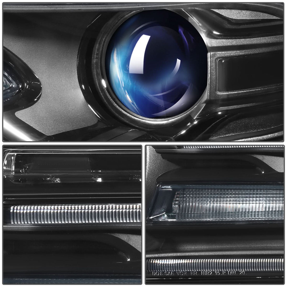 15-22 Dodge Charger OE Style Halogen Headlight - Left Side
