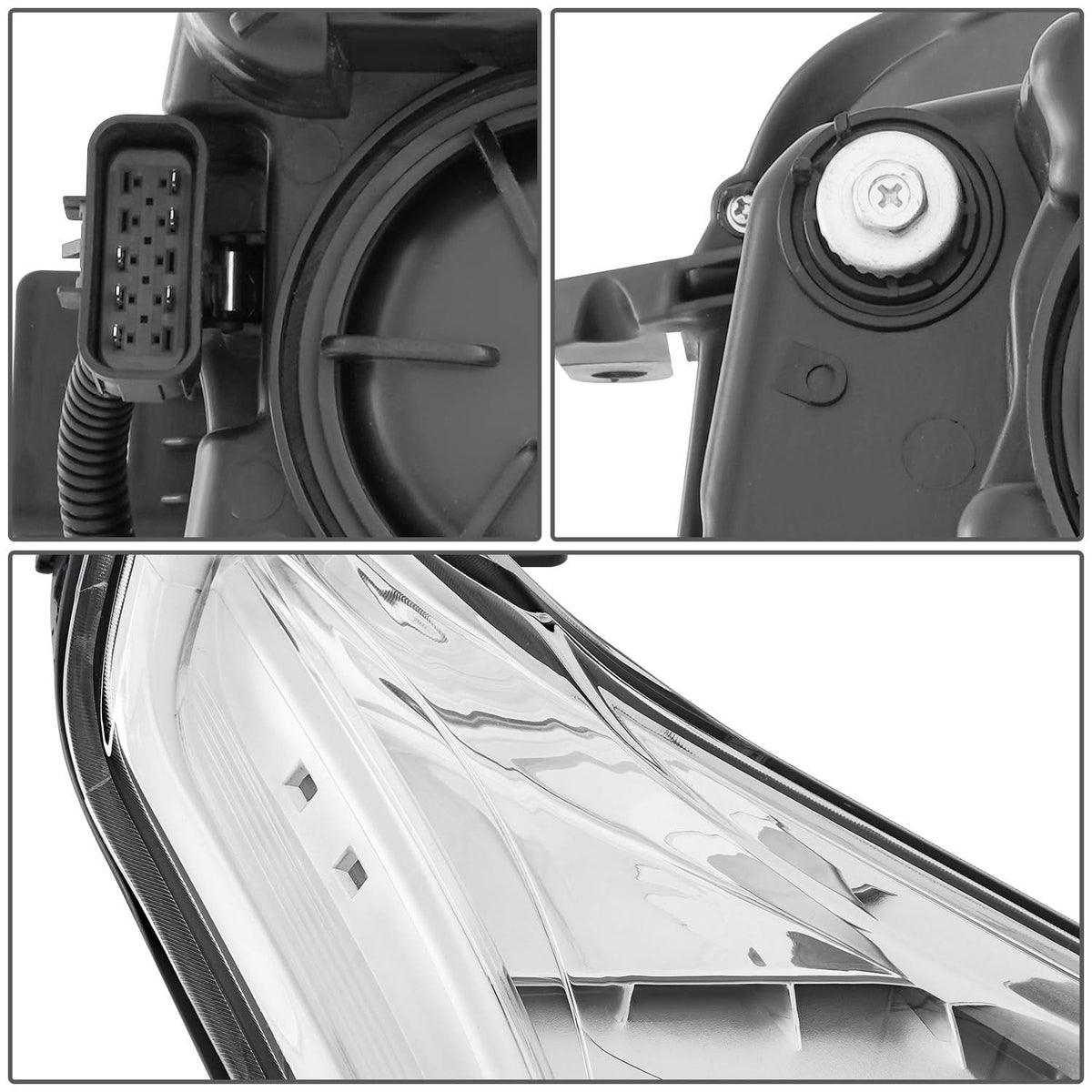 2010-2016 Cadillac SRX OE Style Headlights - Left and Right Set