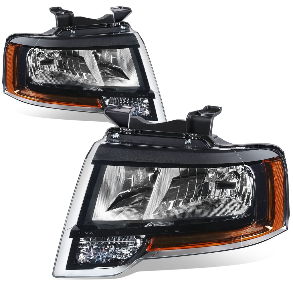 15-17 Ford Expedition OE Style Black Housing Headlights