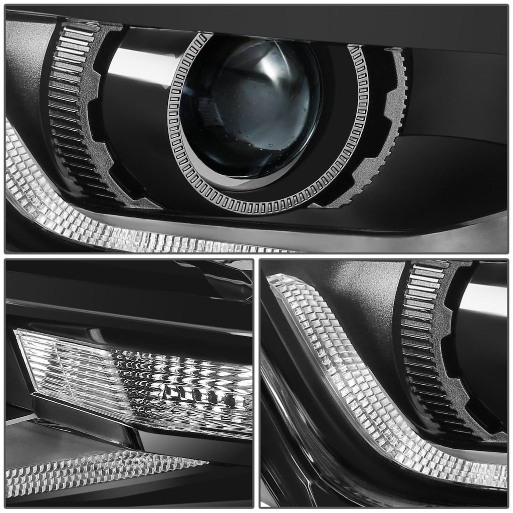 2016-2022 Chevrolet Camaro Projector Headlights - Right Side Black