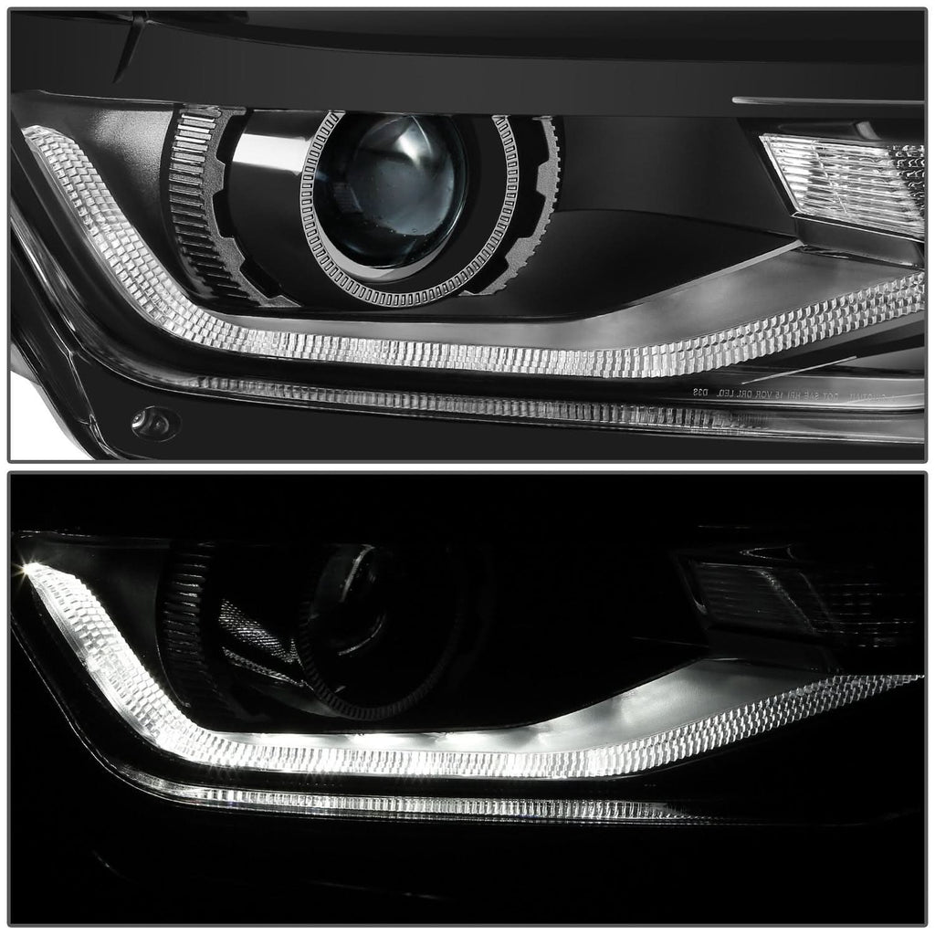 2016-2022 Chevrolet Camaro Projector Headlights - Right Side Black