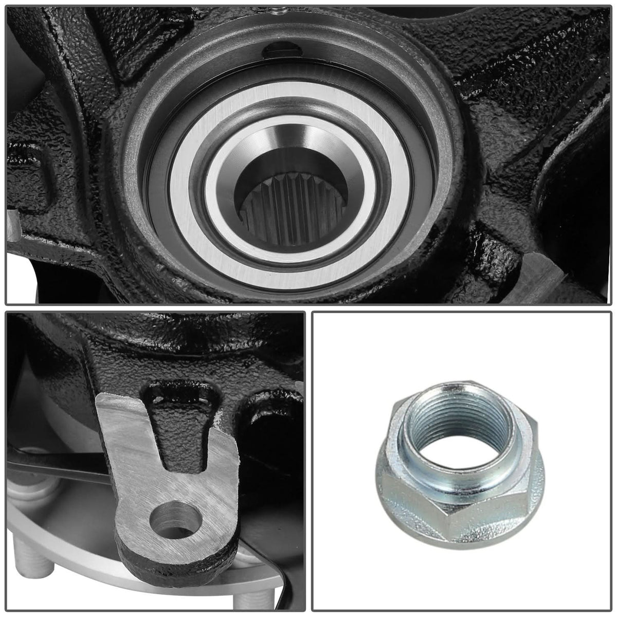 2006-2011 Honda Civic OEM Loaded Knuckle Assembly - Front Right