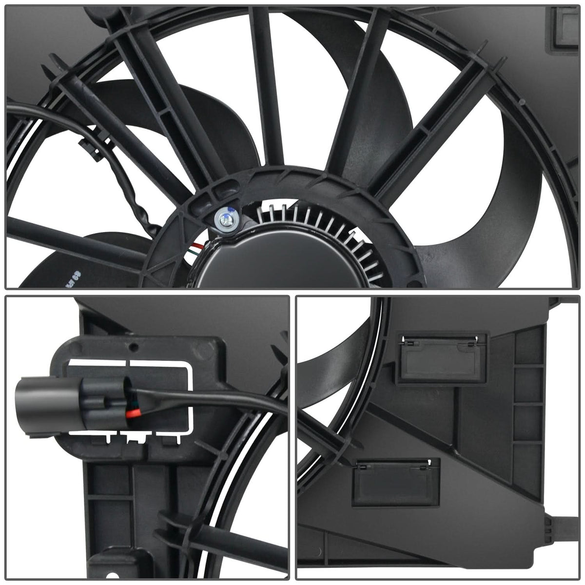 2020-2025 Chevrolet Trailblazer OE Style Radiator Fan Black