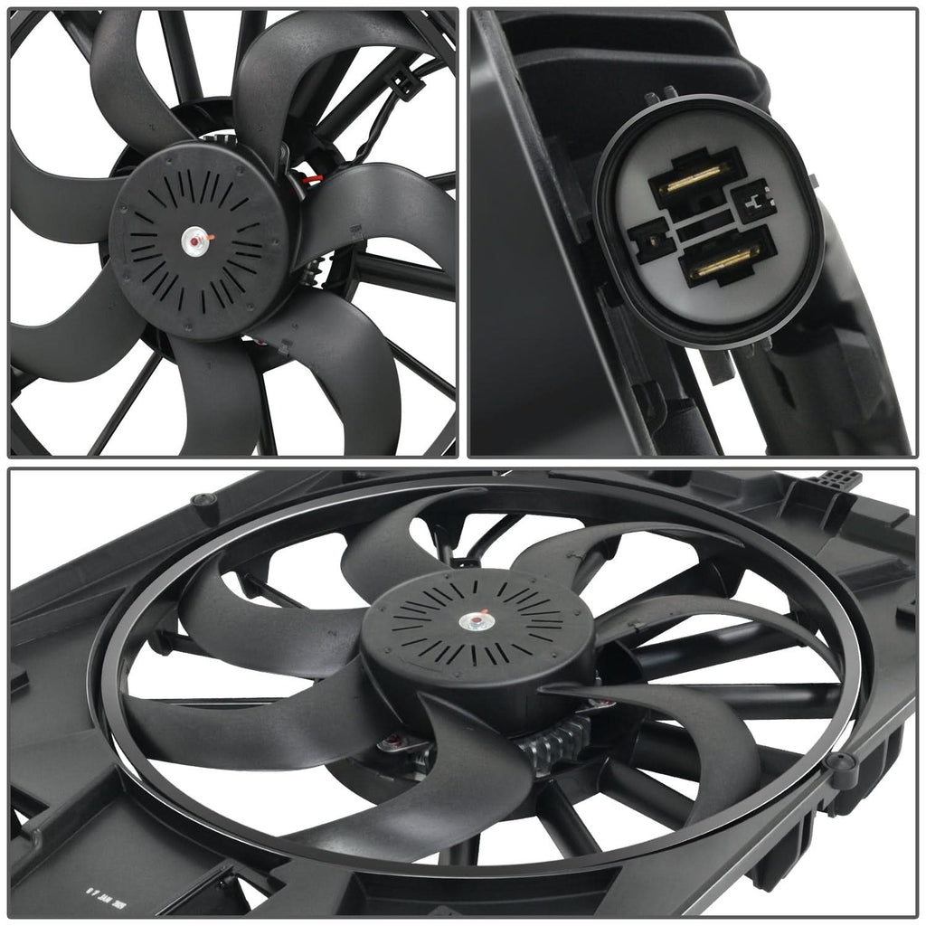 2020-2025 Chevrolet Trailblazer OE Style Radiator Fan Black