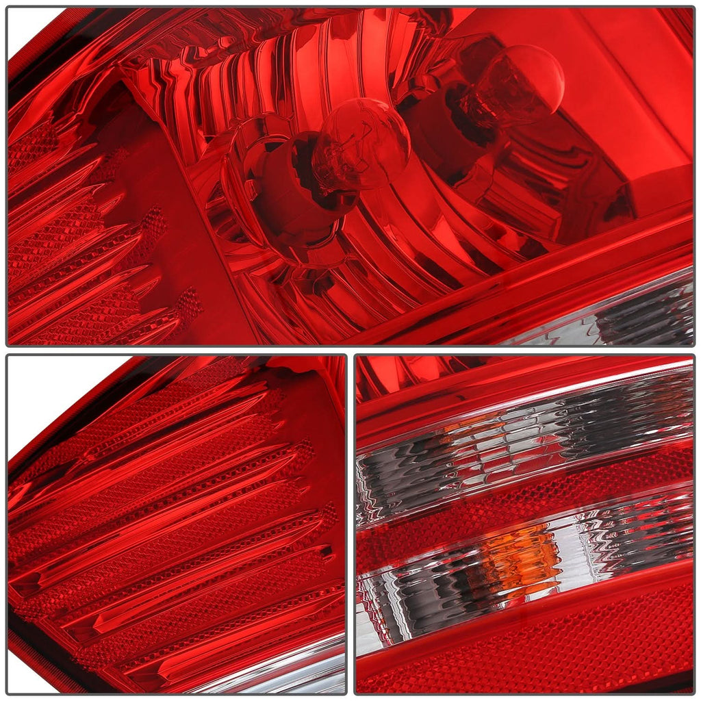 09-20 Dodge Journey OE Style Tail Lights Chrome Housing Left & Right