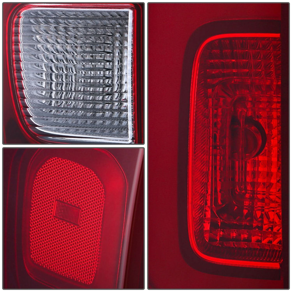 2017-2019 Honda Ridgeline OE Style Left Tail Light - Chrome Housing