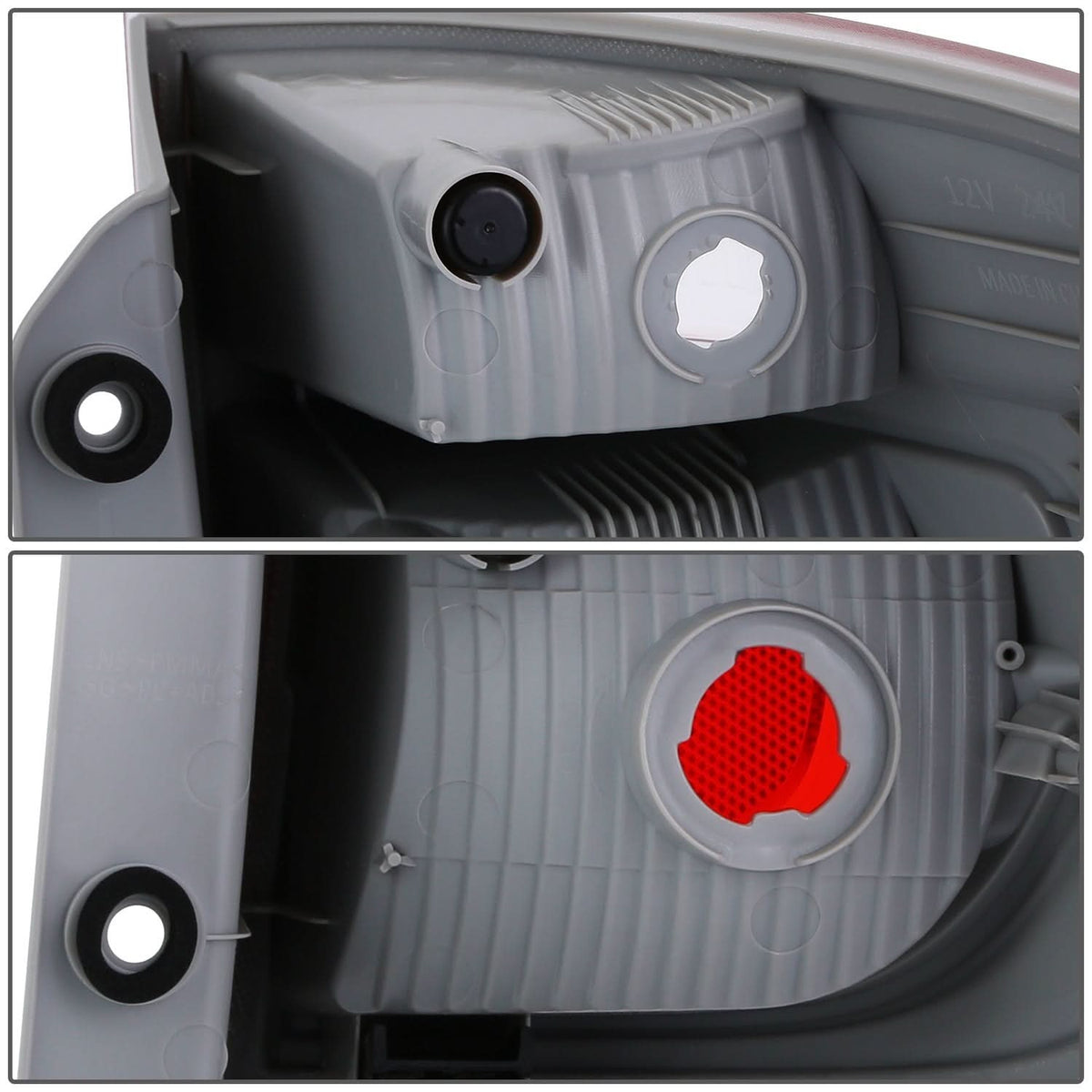 2011-2013 Dodge Durango OE Style Tail Light Set - Chrome Housing