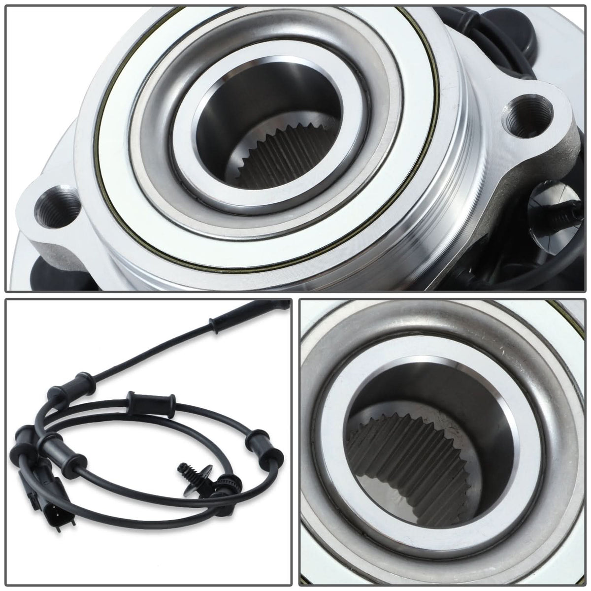 2006-2008 Dodge Ram 1500/2500/3500 4WD Wheel Hub & Bearing Assembly ABS
