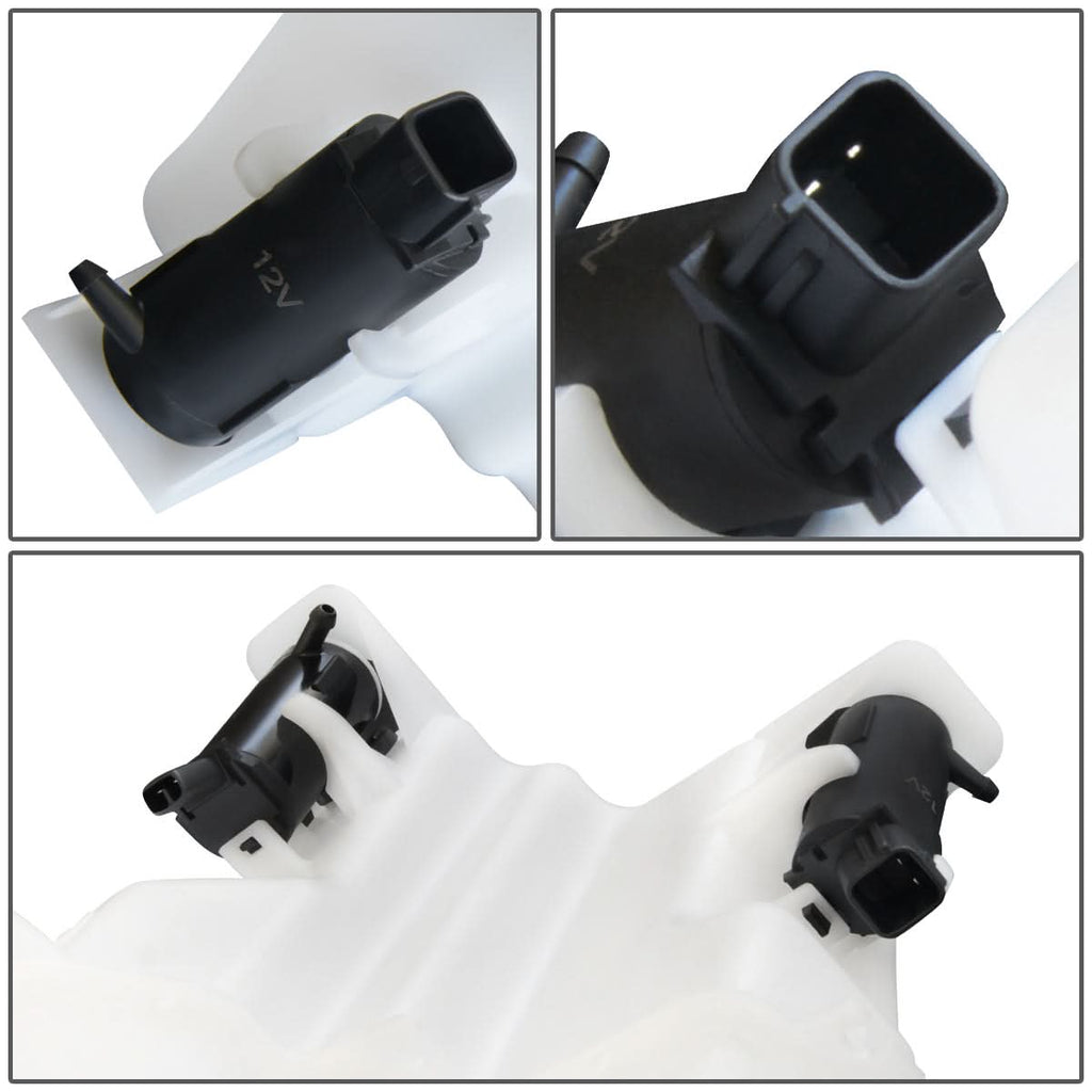 2010-2013 Hyundai Tucson Windshield Washer Pump - White