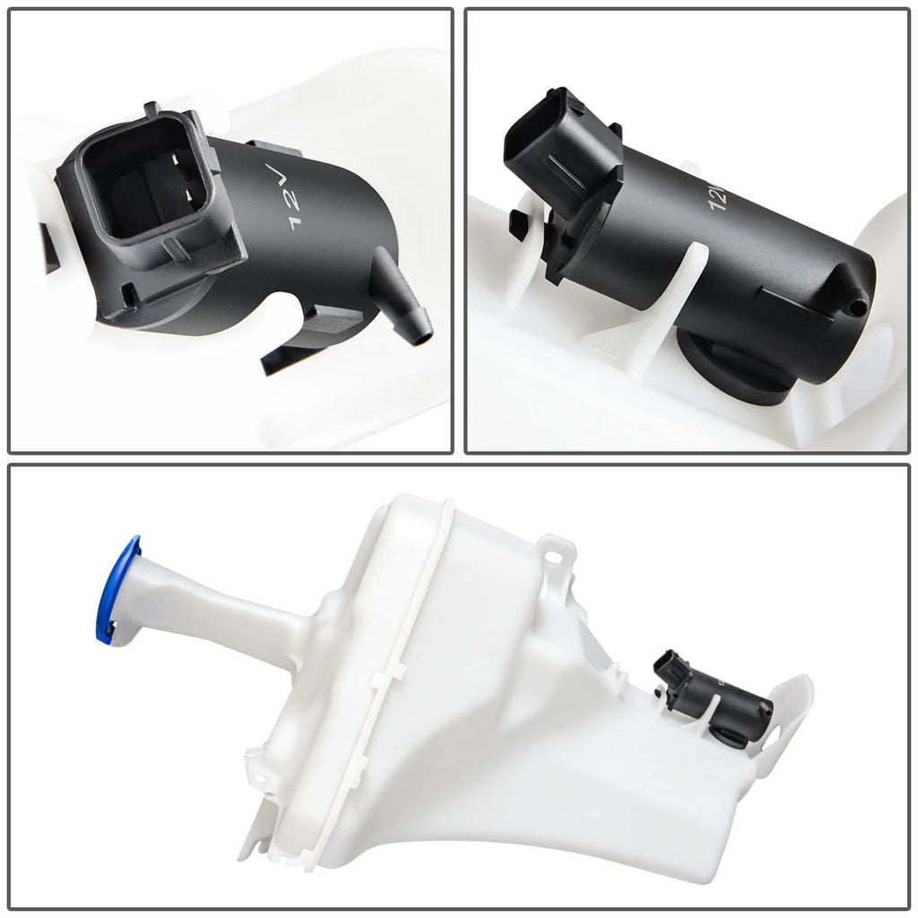 2014-2016 Hyundai Elantra Windshield Washer Pump White