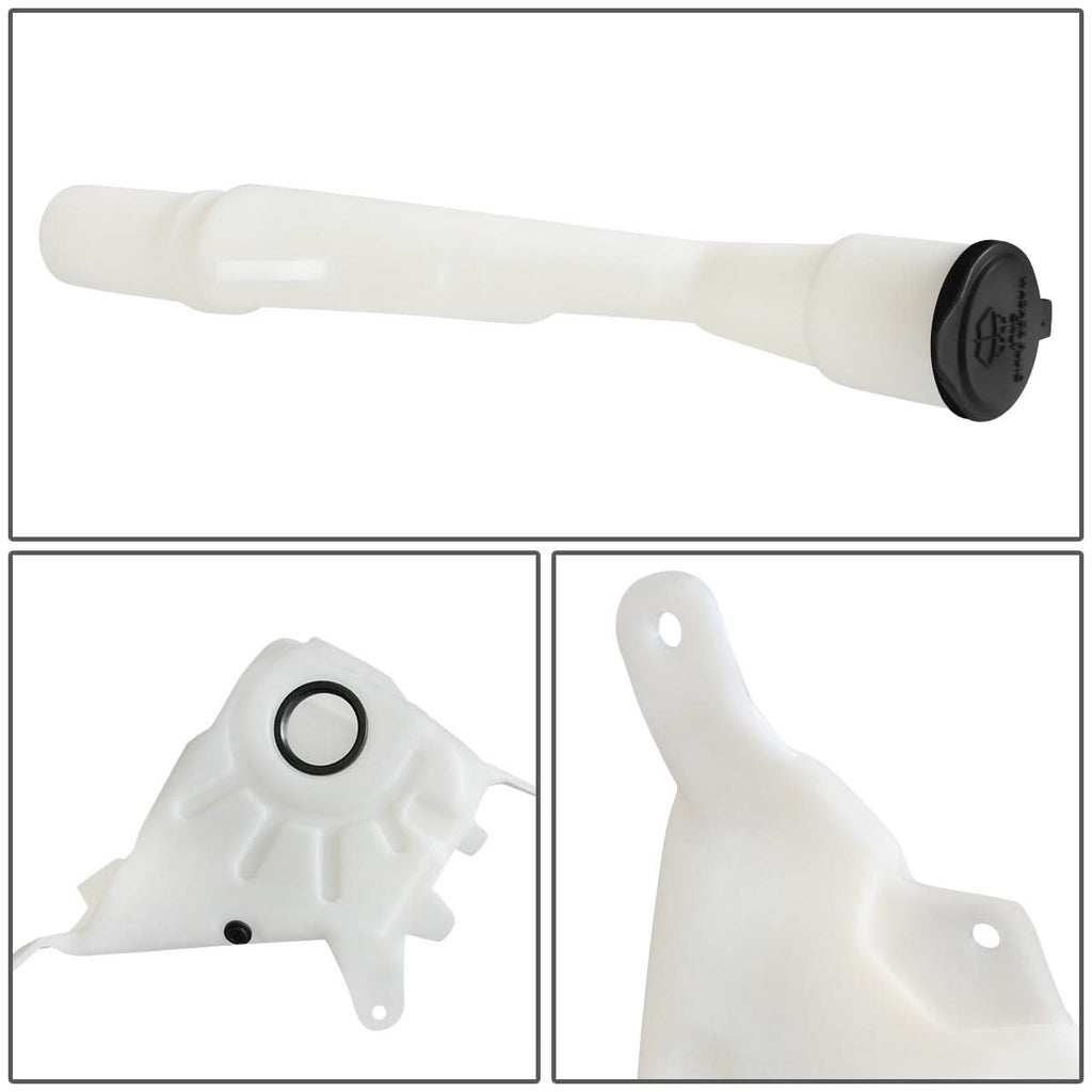 95-04 Toyota Tacoma Windshield Washer Pump Without Sensor Hole - White
