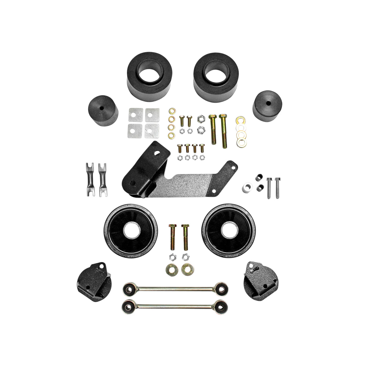 JK Spacer System 2.5"  with Shock Extensions