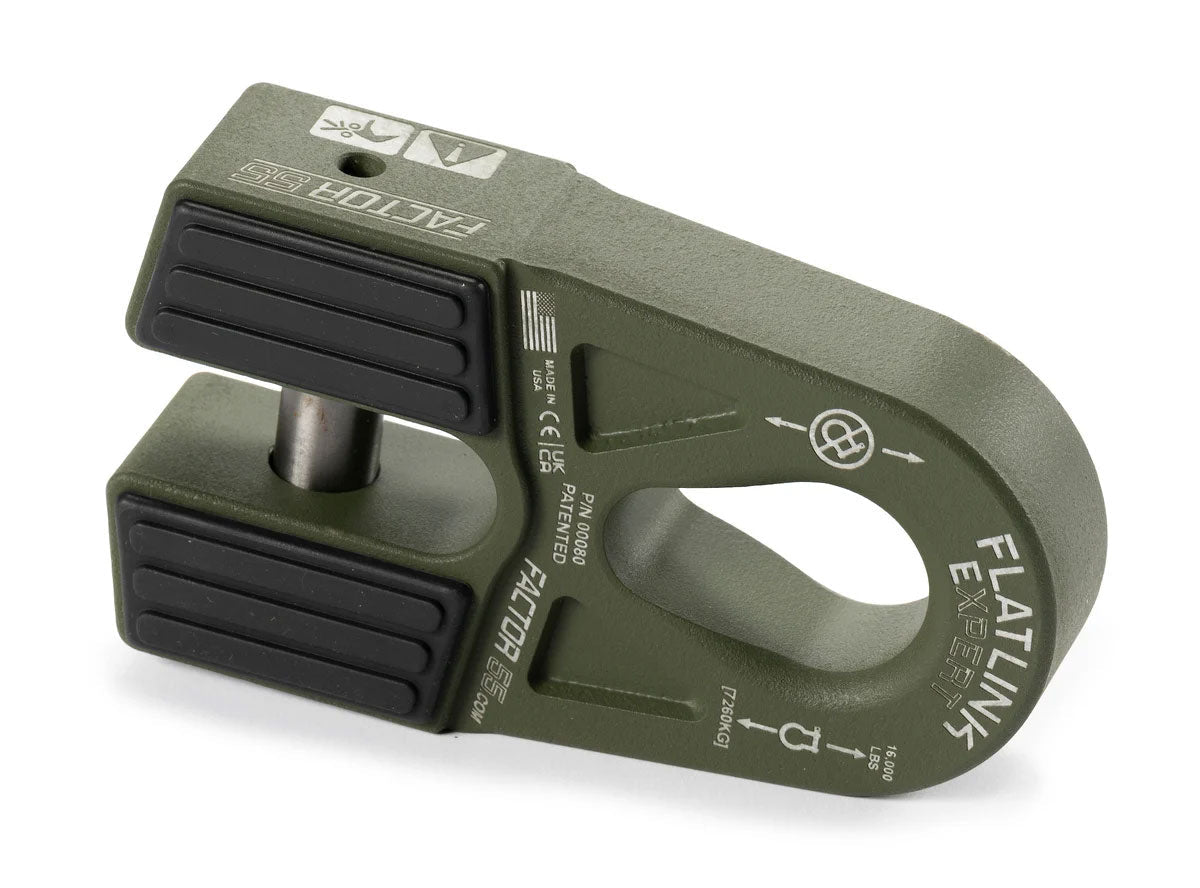 Factor 55 00080-14 OD Green FlatLink E (Expert) - exact manufacturer product photo