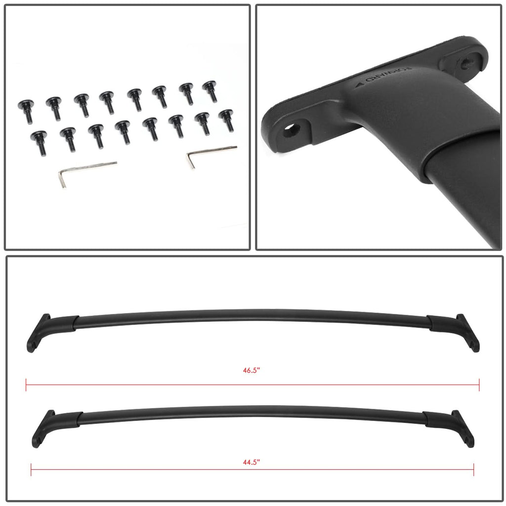 2016-2018 Ford Explorer Aluminum Roof Rack Cross Bars