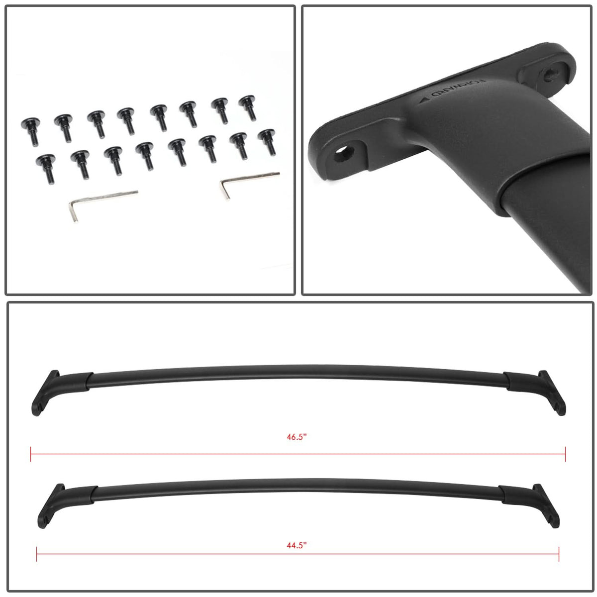 2016-2018 Ford Explorer Aluminum Roof Rack Cross Bars