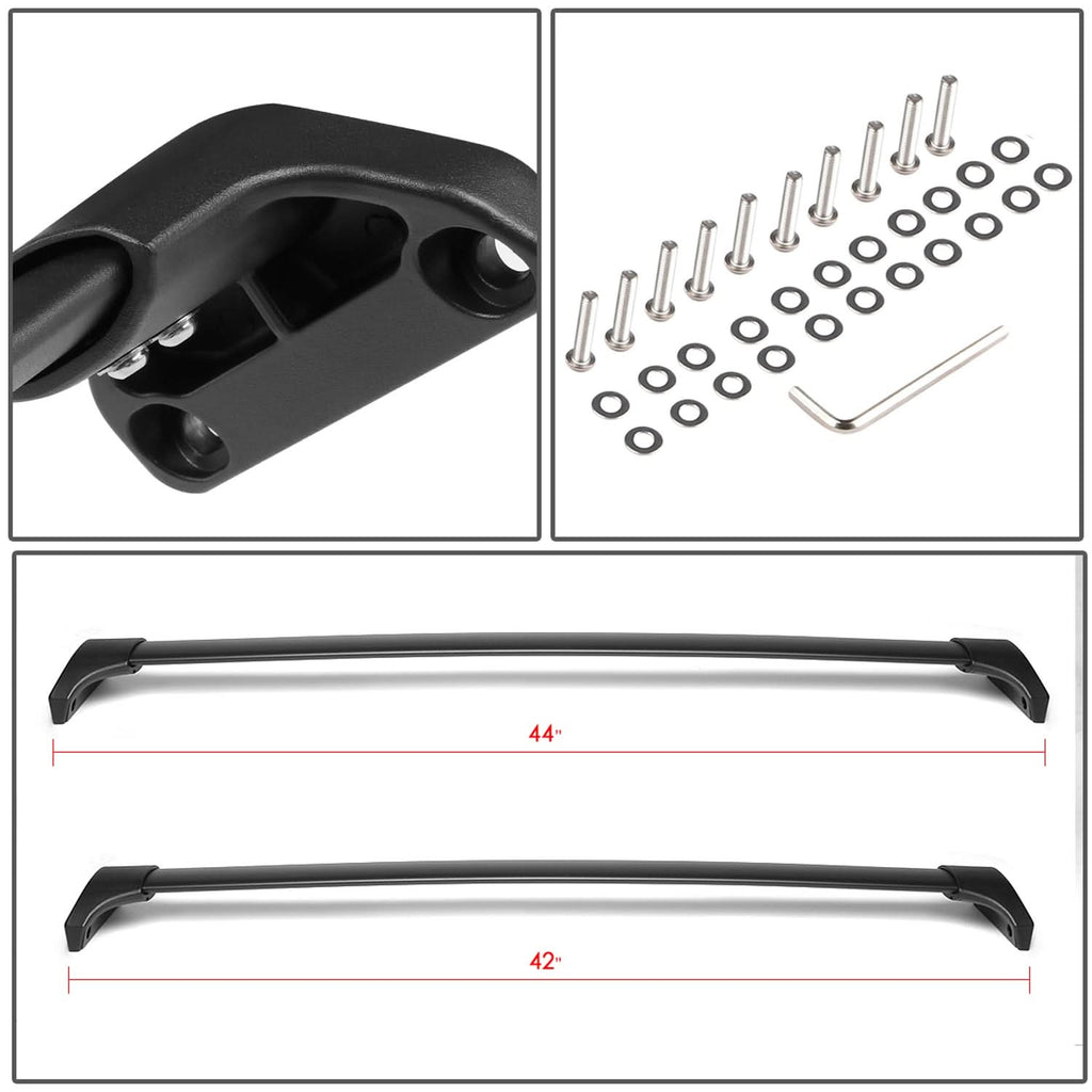 14-18 Acura MDX Roof Rack Cross Bars Aluminum