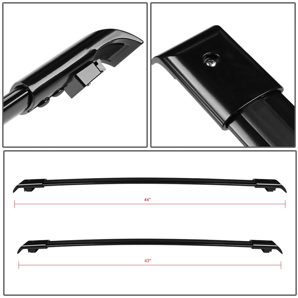 05-10 Honda Odyssey Roof Rack Cross Bars - Aluminum