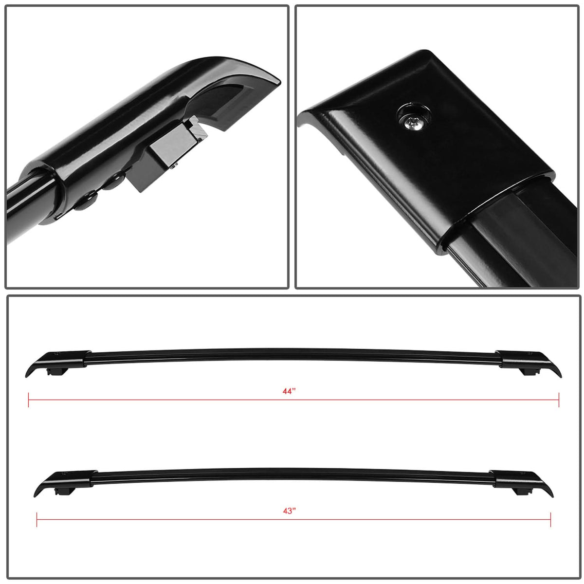 05-10 Honda Odyssey Roof Rack Cross Bars - Aluminum