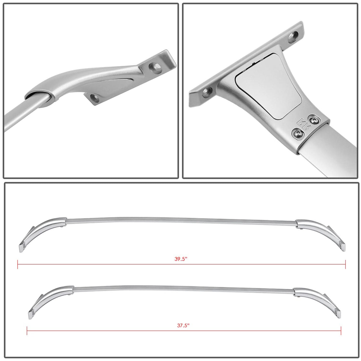 2014-2018 Nissan Rogue Roof Rack Cross Bars - Aluminum