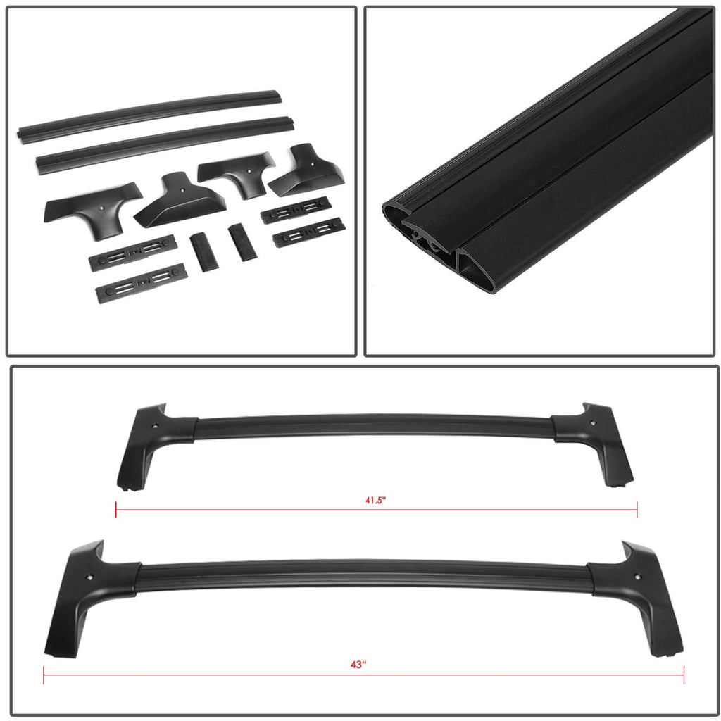09-17 Chevrolet Traverse OE Style Roof Rack Cross Bar - Aluminum