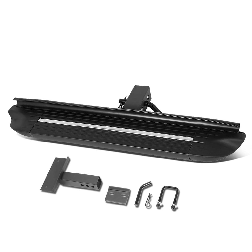4 Inch Black Hitch Step - 53CM Length
