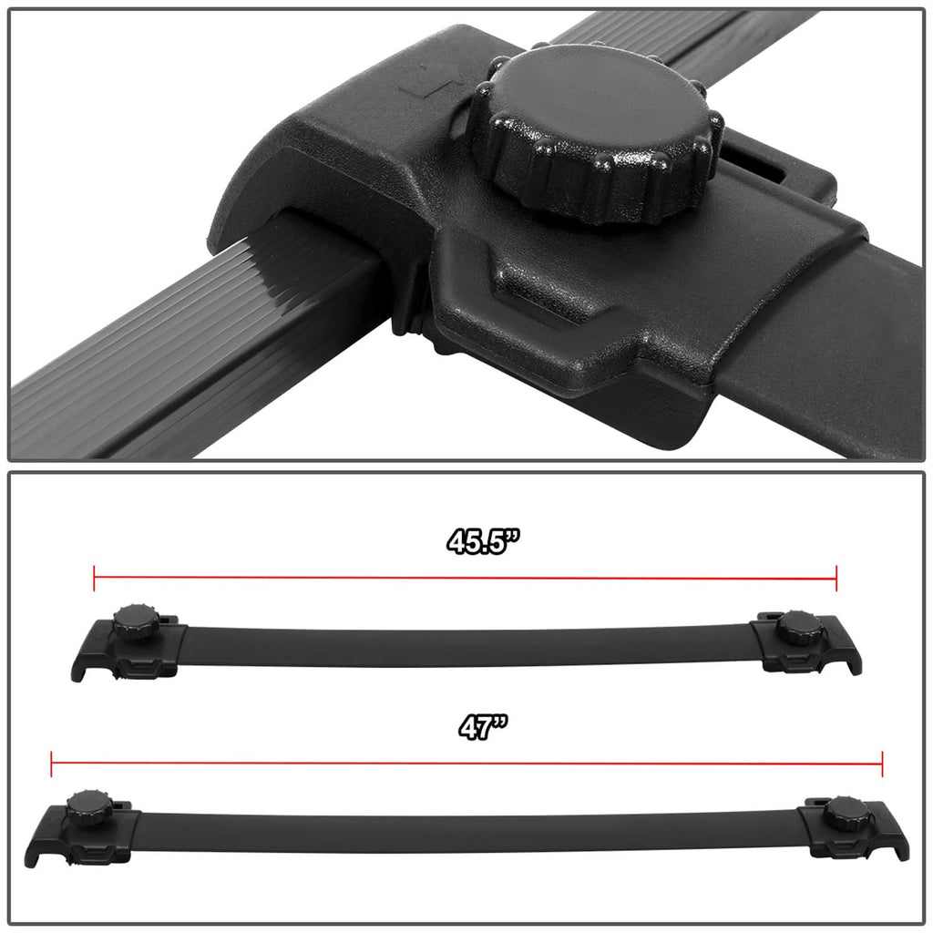 2015-2019 Jeep Renegade Roof Rack Cross Bars Aluminum