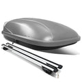 Universal Roof Rack Cross Bars + Cargo Box 120CM Gray
