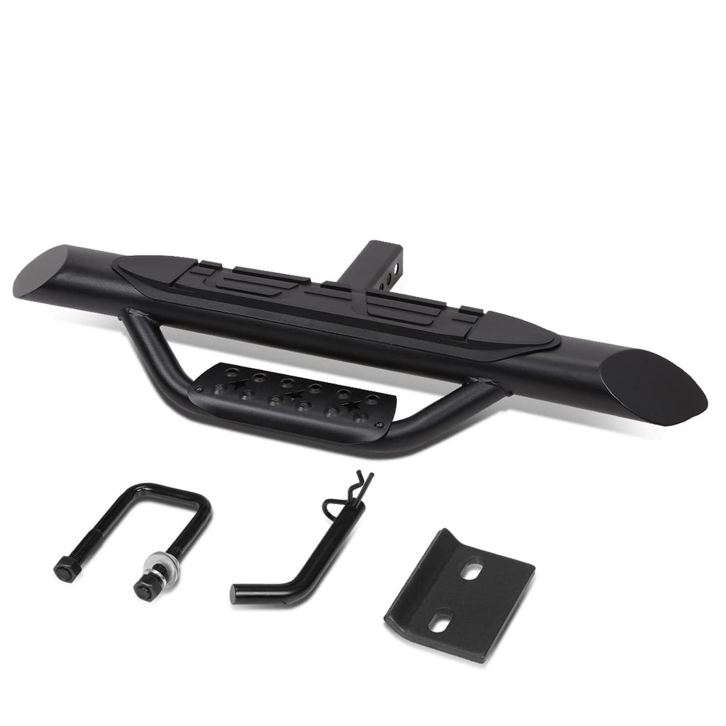 Universal Trailer Hitch Step Bar 36.5" Black 2" Receiver Mount