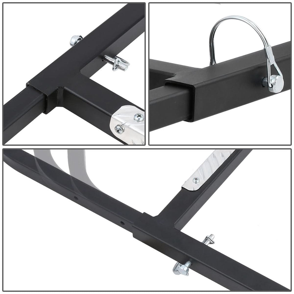 Universal Foldable Tailgate Ladder - Heavy Duty Steel