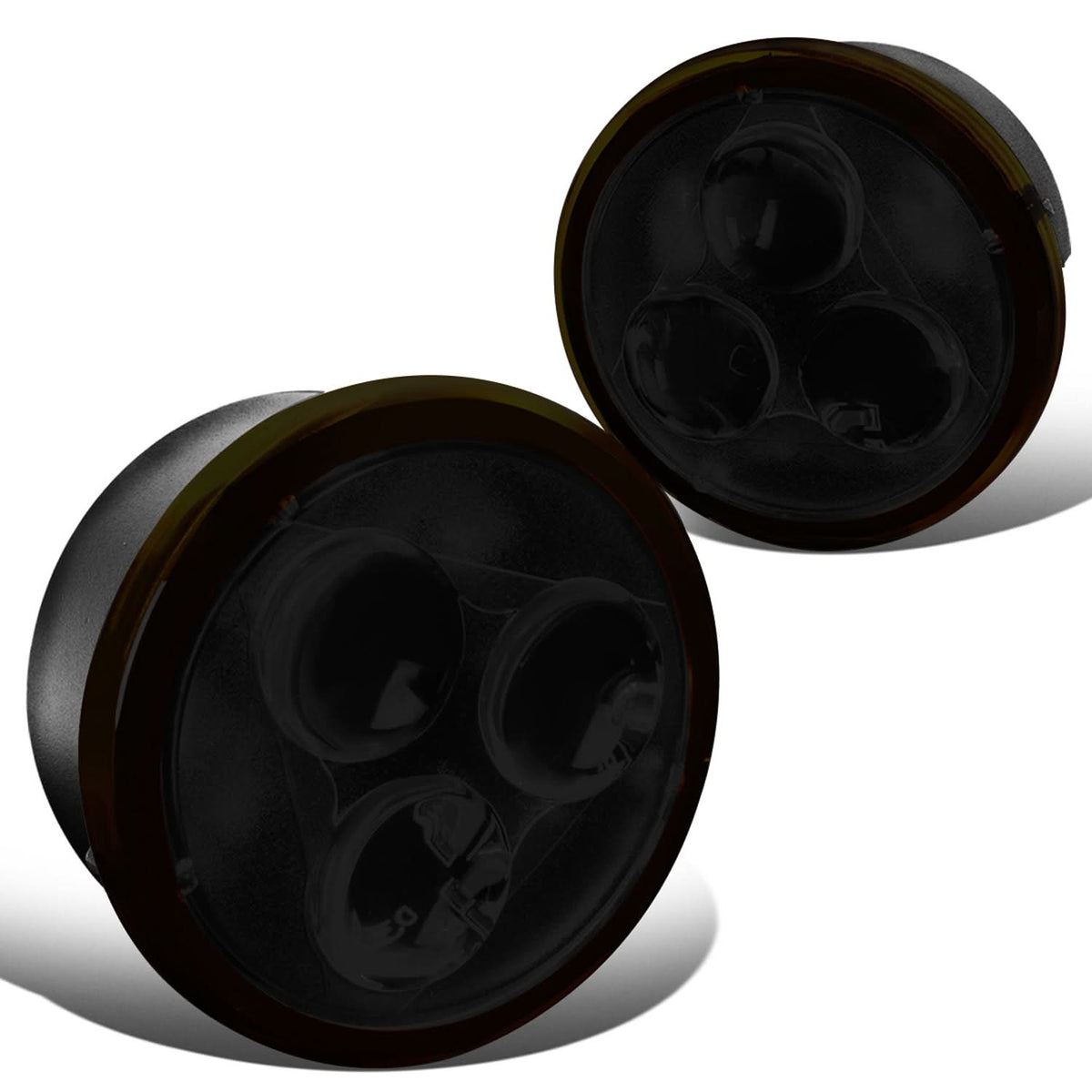 07-18 Jeep Wrangler LED Turn Signal Lights - Smoke