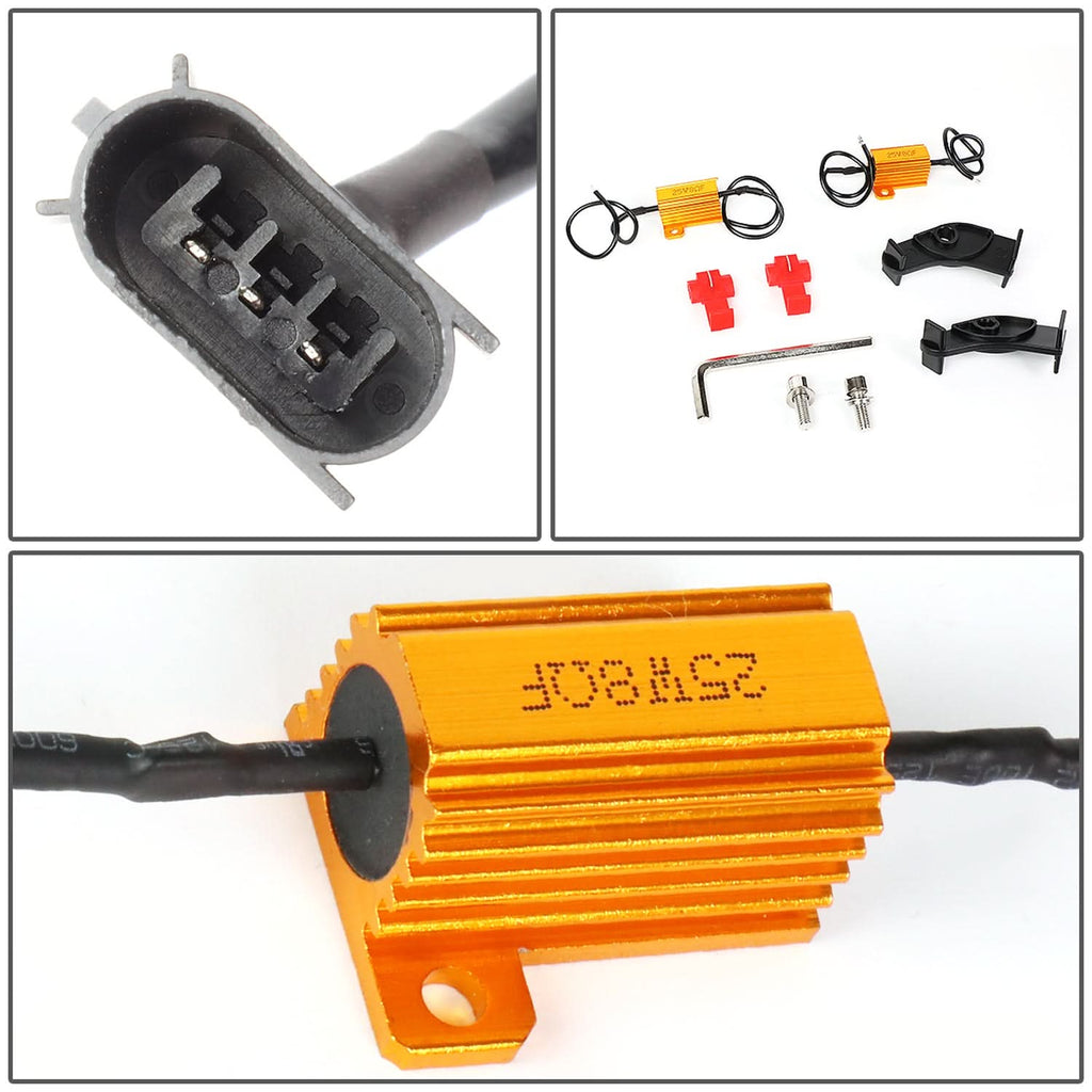 07-18 Jeep Wrangler LED Turn Signal Lights - Smoke