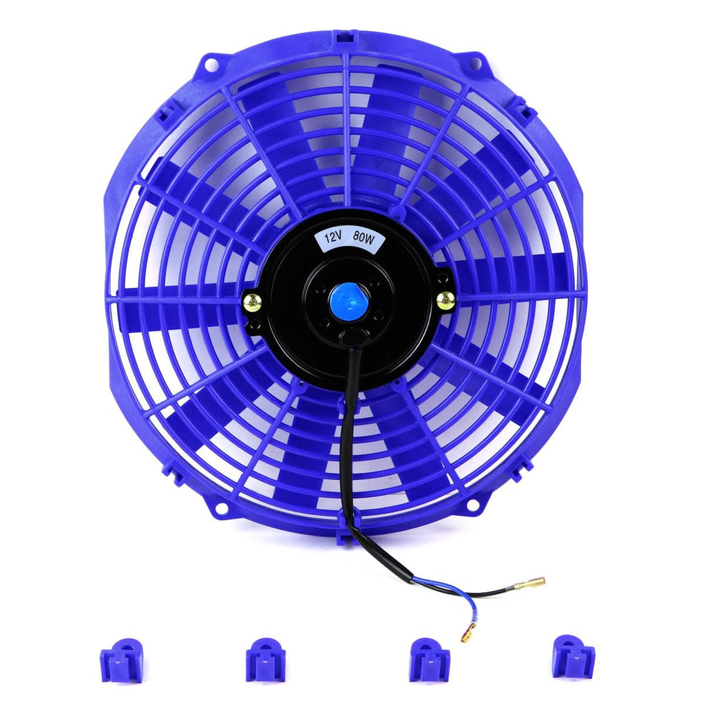 12" Blue Radiator Cooling Fan