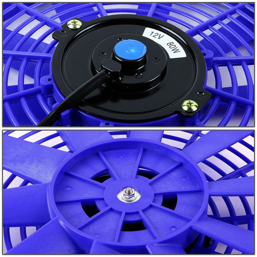 12" Blue Radiator Cooling Fan